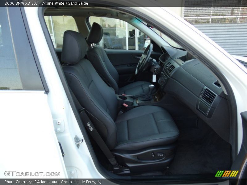 Alpine White / Sand Beige 2006 BMW X3 3.0i