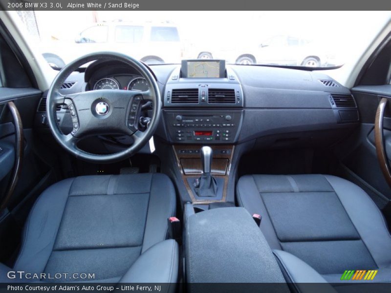 Alpine White / Sand Beige 2006 BMW X3 3.0i