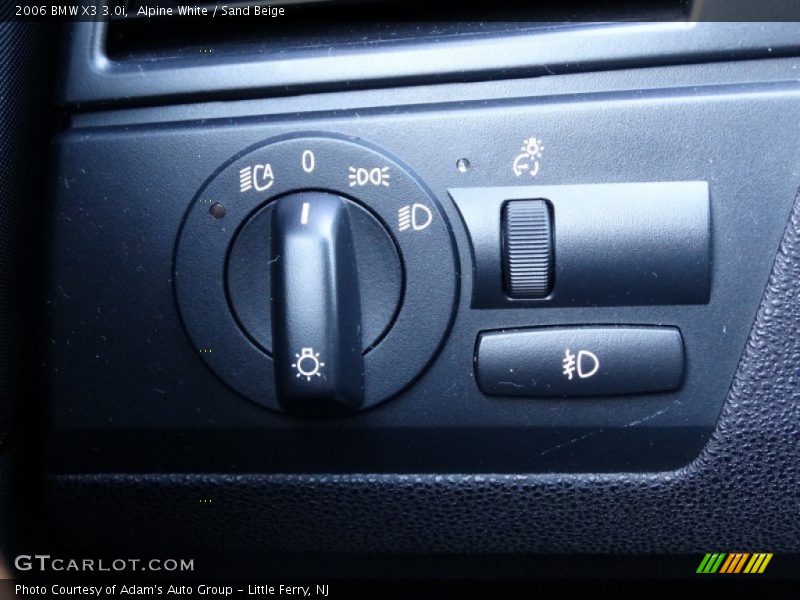 Alpine White / Sand Beige 2006 BMW X3 3.0i