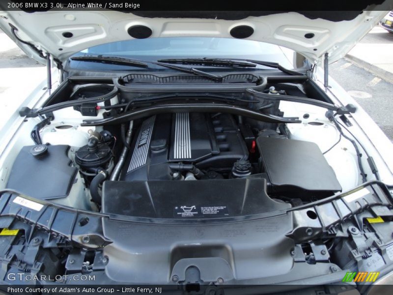 Alpine White / Sand Beige 2006 BMW X3 3.0i