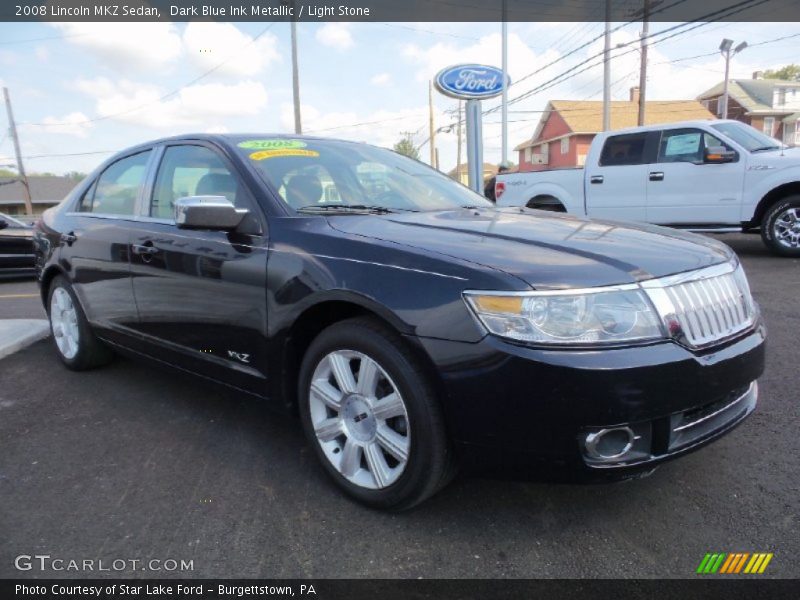 Front 3/4 View of 2008 MKZ Sedan
