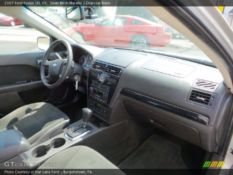 Silver Birch Metallic / Charcoal Black 2007 Ford Fusion SEL V6