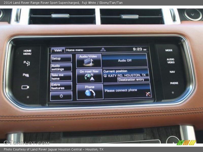Controls of 2014 Range Rover Sport Supercharged