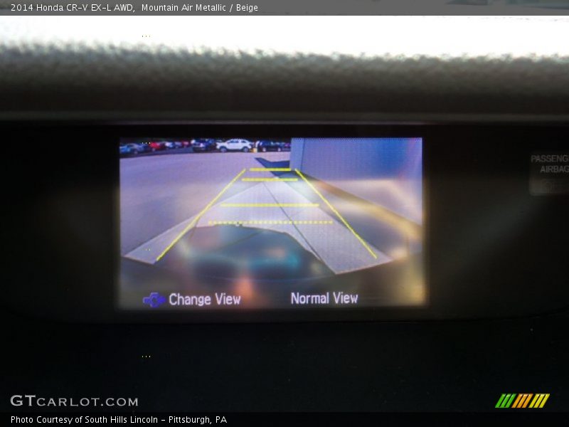 Mountain Air Metallic / Beige 2014 Honda CR-V EX-L AWD