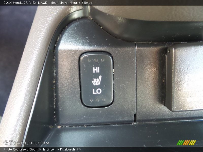 Mountain Air Metallic / Beige 2014 Honda CR-V EX-L AWD