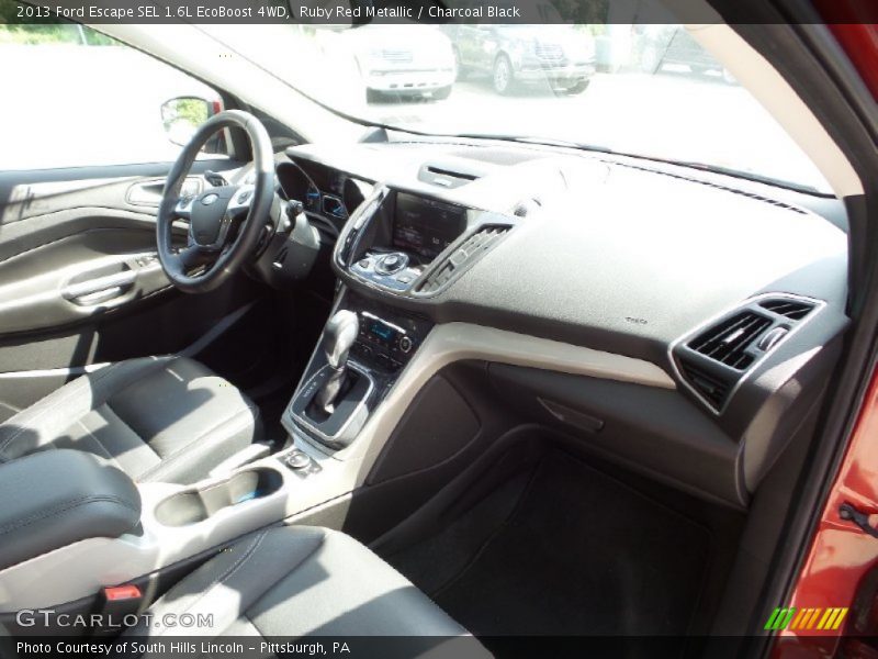 Ruby Red Metallic / Charcoal Black 2013 Ford Escape SEL 1.6L EcoBoost 4WD