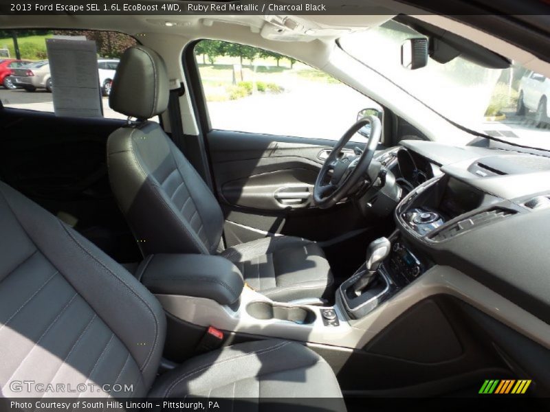 Ruby Red Metallic / Charcoal Black 2013 Ford Escape SEL 1.6L EcoBoost 4WD