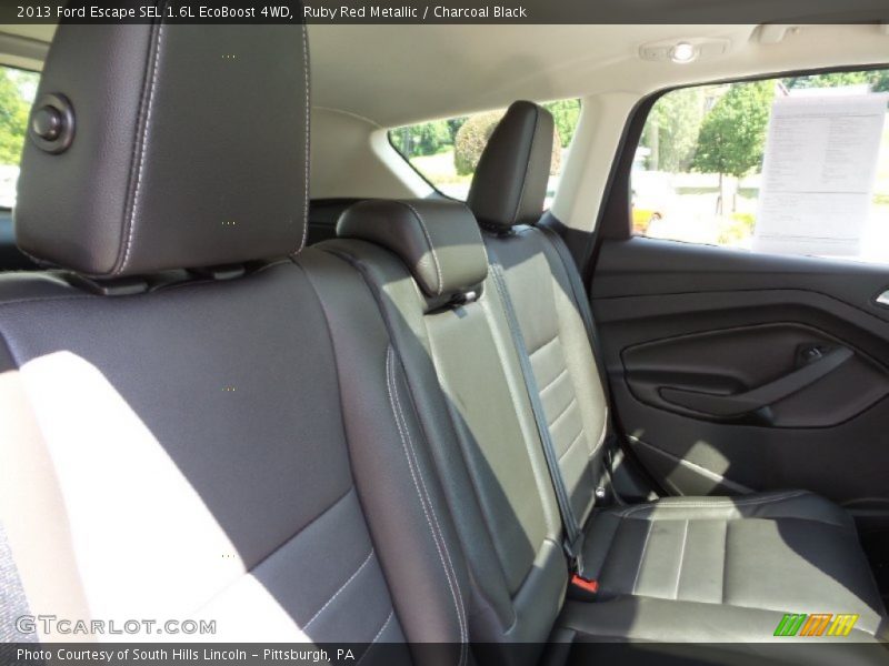 Ruby Red Metallic / Charcoal Black 2013 Ford Escape SEL 1.6L EcoBoost 4WD