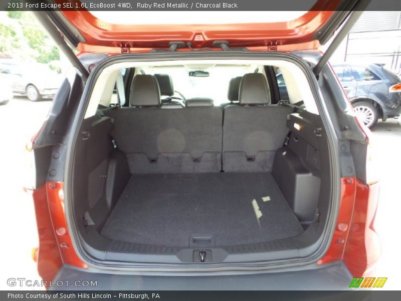 Ruby Red Metallic / Charcoal Black 2013 Ford Escape SEL 1.6L EcoBoost 4WD