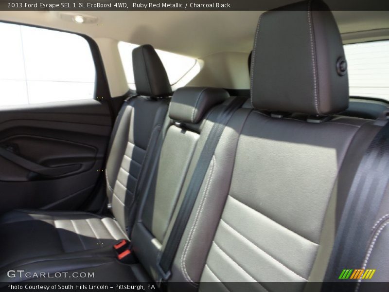 Ruby Red Metallic / Charcoal Black 2013 Ford Escape SEL 1.6L EcoBoost 4WD