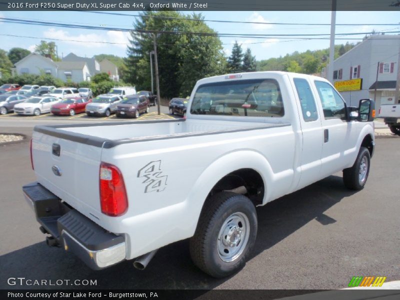 Oxford White / Steel 2016 Ford F250 Super Duty XL Super Cab 4x4
