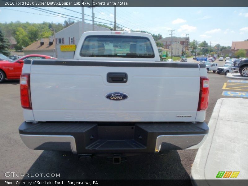 Oxford White / Steel 2016 Ford F250 Super Duty XL Super Cab 4x4