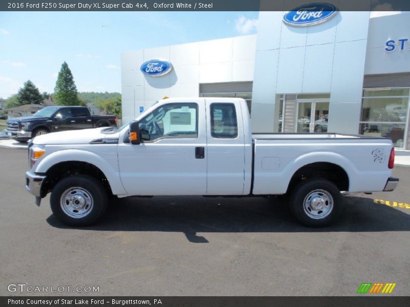 Oxford White / Steel 2016 Ford F250 Super Duty XL Super Cab 4x4