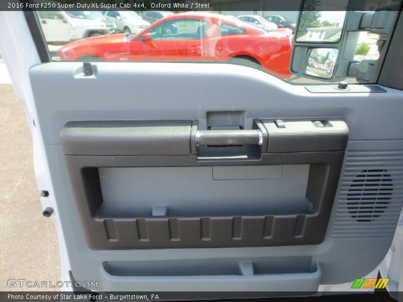 Oxford White / Steel 2016 Ford F250 Super Duty XL Super Cab 4x4
