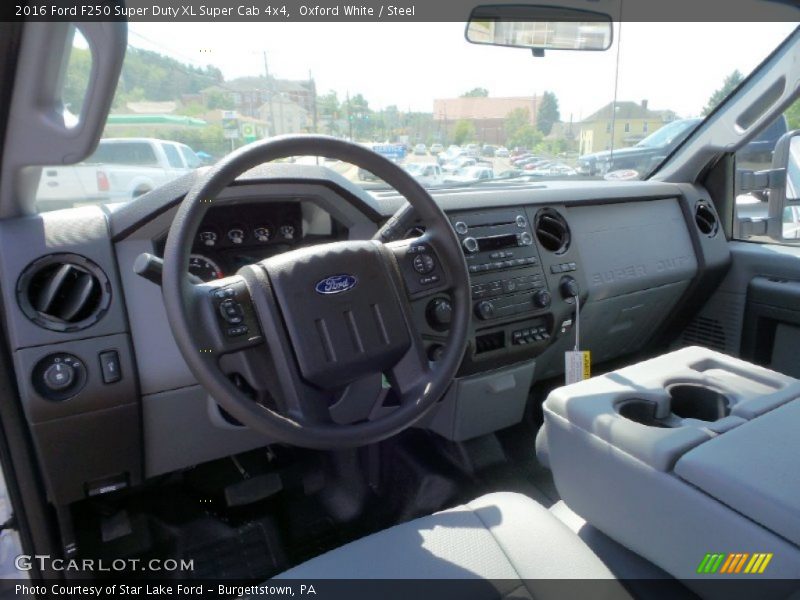 Oxford White / Steel 2016 Ford F250 Super Duty XL Super Cab 4x4