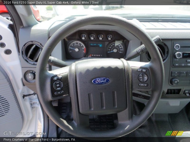  2016 F250 Super Duty XL Super Cab 4x4 Steering Wheel