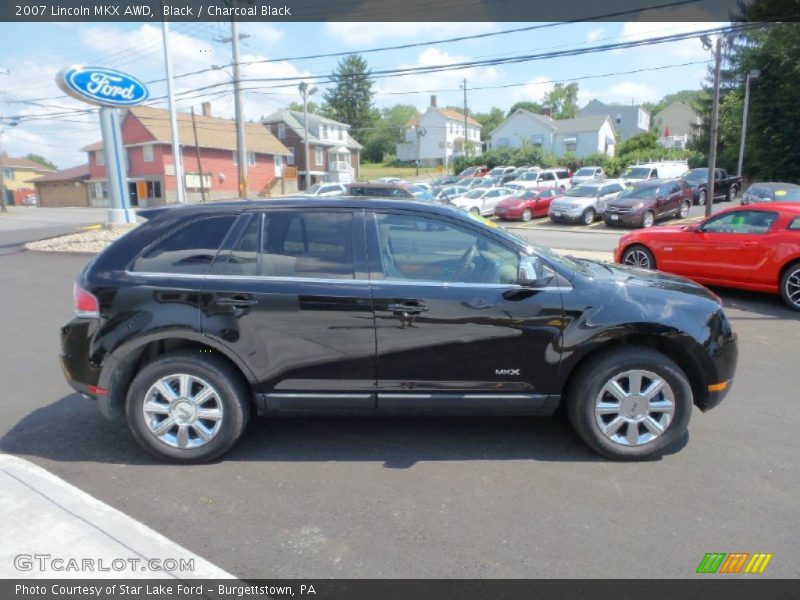 Black / Charcoal Black 2007 Lincoln MKX AWD