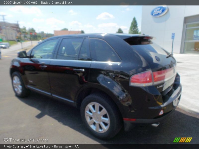 Black / Charcoal Black 2007 Lincoln MKX AWD
