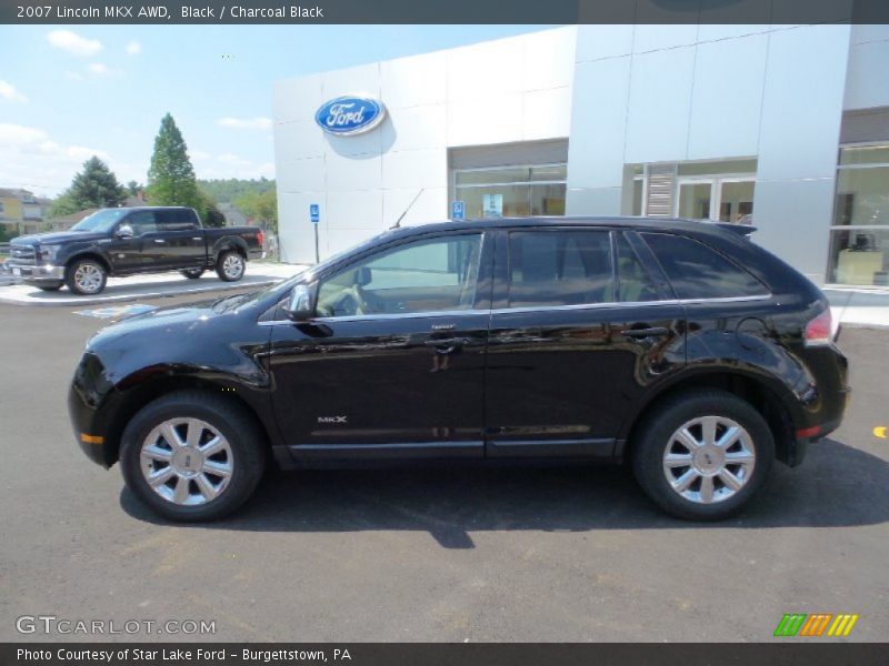 Black / Charcoal Black 2007 Lincoln MKX AWD