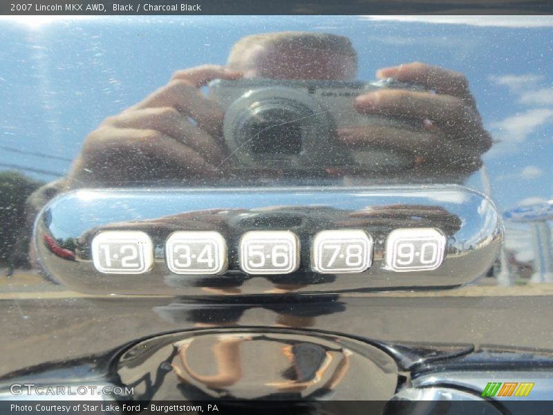 Black / Charcoal Black 2007 Lincoln MKX AWD