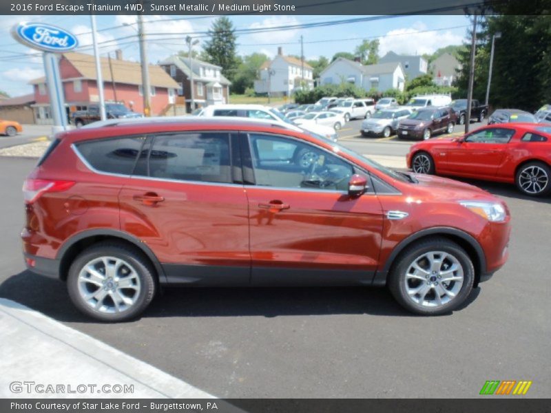  2016 Escape Titanium 4WD Sunset Metallic