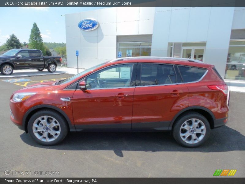  2016 Escape Titanium 4WD Sunset Metallic