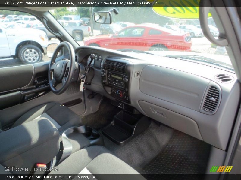 Dark Shadow Grey Metallic / Medium Dark Flint 2005 Ford Ranger Edge SuperCab 4x4