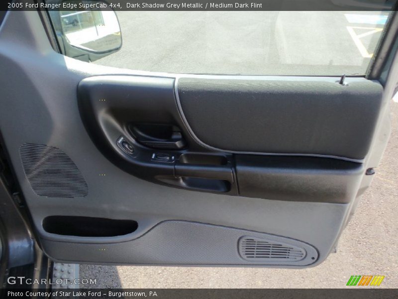 Dark Shadow Grey Metallic / Medium Dark Flint 2005 Ford Ranger Edge SuperCab 4x4