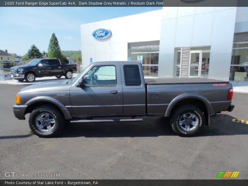 Dark Shadow Grey Metallic / Medium Dark Flint 2005 Ford Ranger Edge SuperCab 4x4