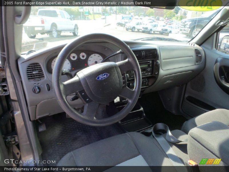 Dark Shadow Grey Metallic / Medium Dark Flint 2005 Ford Ranger Edge SuperCab 4x4