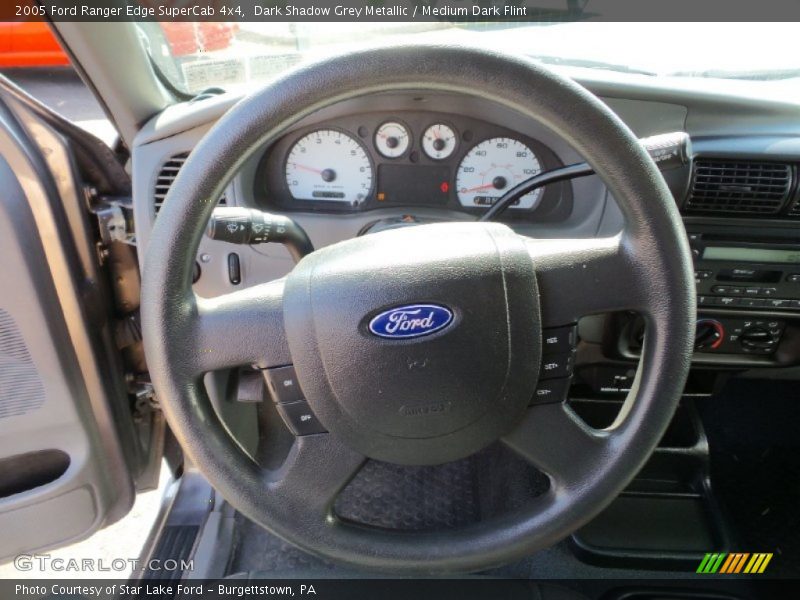 Dark Shadow Grey Metallic / Medium Dark Flint 2005 Ford Ranger Edge SuperCab 4x4