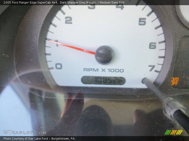 Dark Shadow Grey Metallic / Medium Dark Flint 2005 Ford Ranger Edge SuperCab 4x4