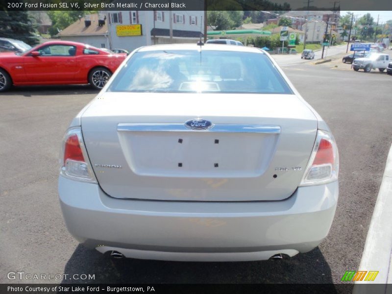 Silver Birch Metallic / Charcoal Black 2007 Ford Fusion SEL V6