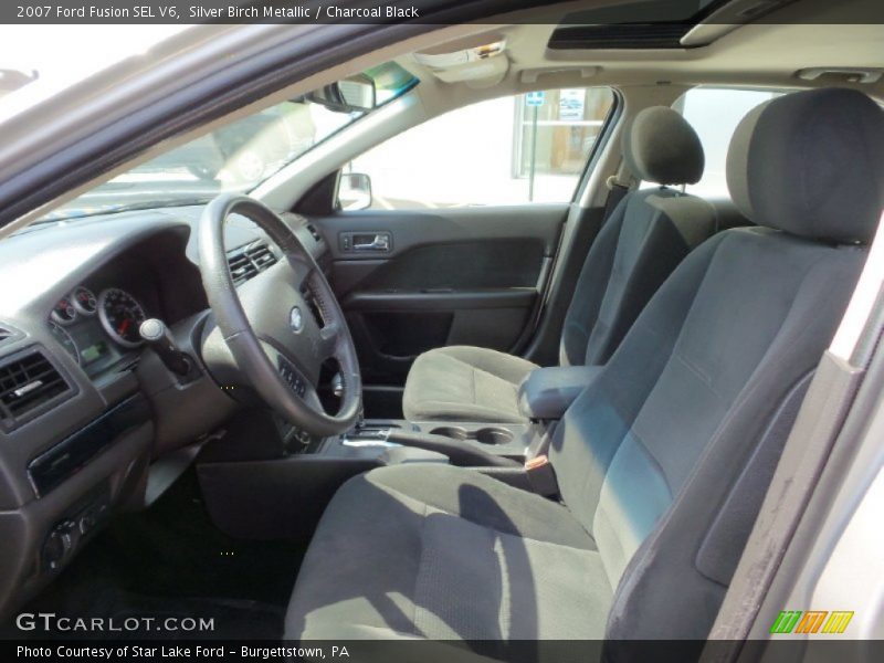 Silver Birch Metallic / Charcoal Black 2007 Ford Fusion SEL V6