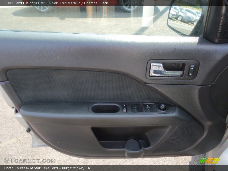 Silver Birch Metallic / Charcoal Black 2007 Ford Fusion SEL V6