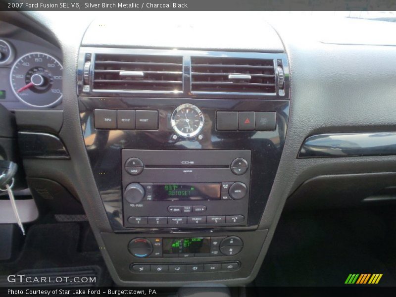 Silver Birch Metallic / Charcoal Black 2007 Ford Fusion SEL V6