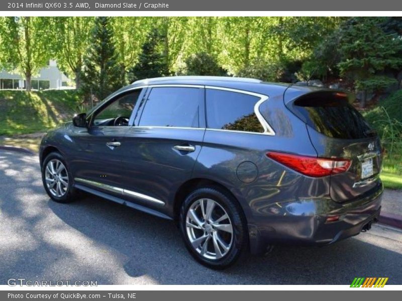 Diamond Slate / Graphite 2014 Infiniti QX60 3.5 AWD