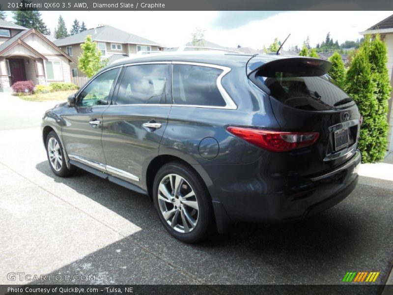 Diamond Slate / Graphite 2014 Infiniti QX60 3.5 AWD