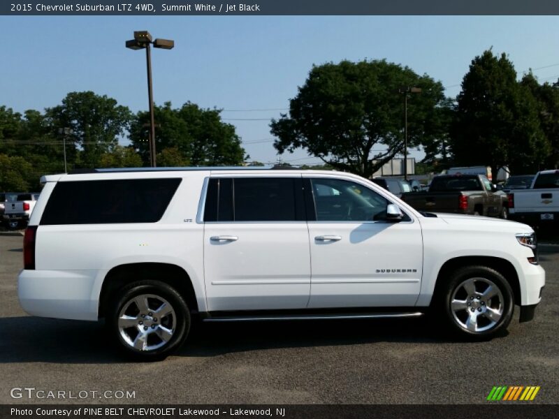 Summit White / Jet Black 2015 Chevrolet Suburban LTZ 4WD