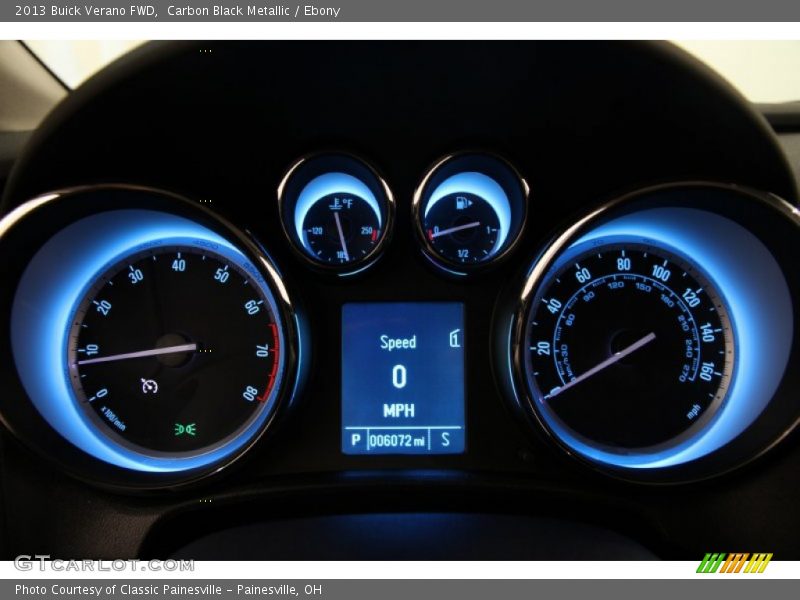 Carbon Black Metallic / Ebony 2013 Buick Verano FWD