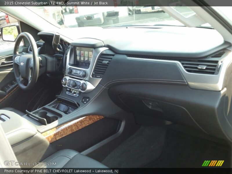 Summit White / Jet Black 2015 Chevrolet Suburban LTZ 4WD