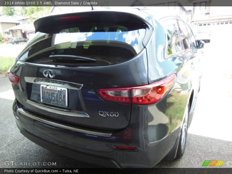 Diamond Slate / Graphite 2014 Infiniti QX60 3.5 AWD