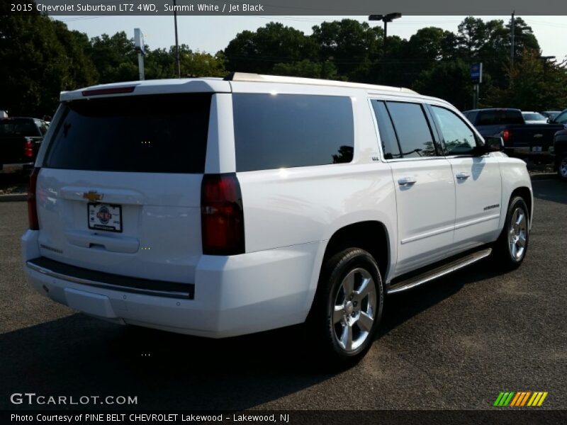 Summit White / Jet Black 2015 Chevrolet Suburban LTZ 4WD