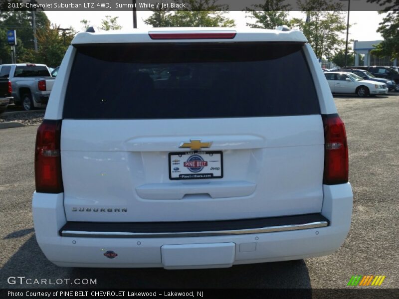 Summit White / Jet Black 2015 Chevrolet Suburban LTZ 4WD
