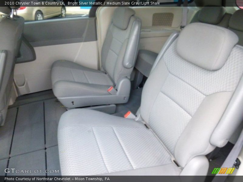 Bright Silver Metallic / Medium Slate Gray/Light Shale 2010 Chrysler Town & Country LX