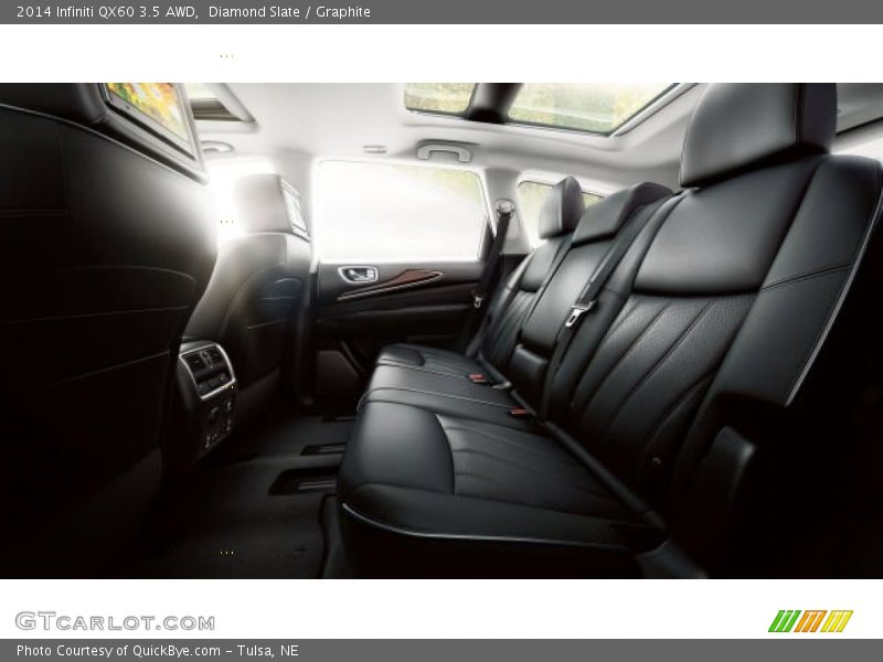 Diamond Slate / Graphite 2014 Infiniti QX60 3.5 AWD