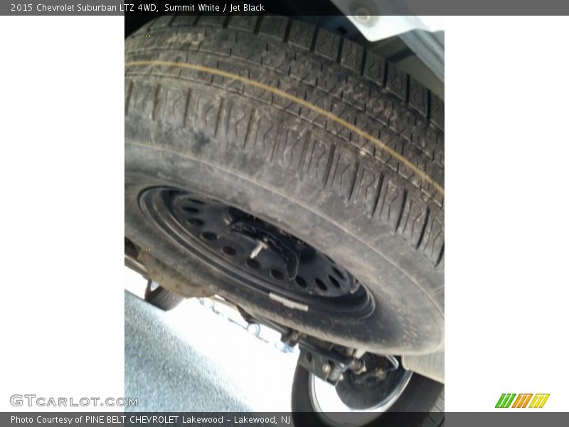 Summit White / Jet Black 2015 Chevrolet Suburban LTZ 4WD