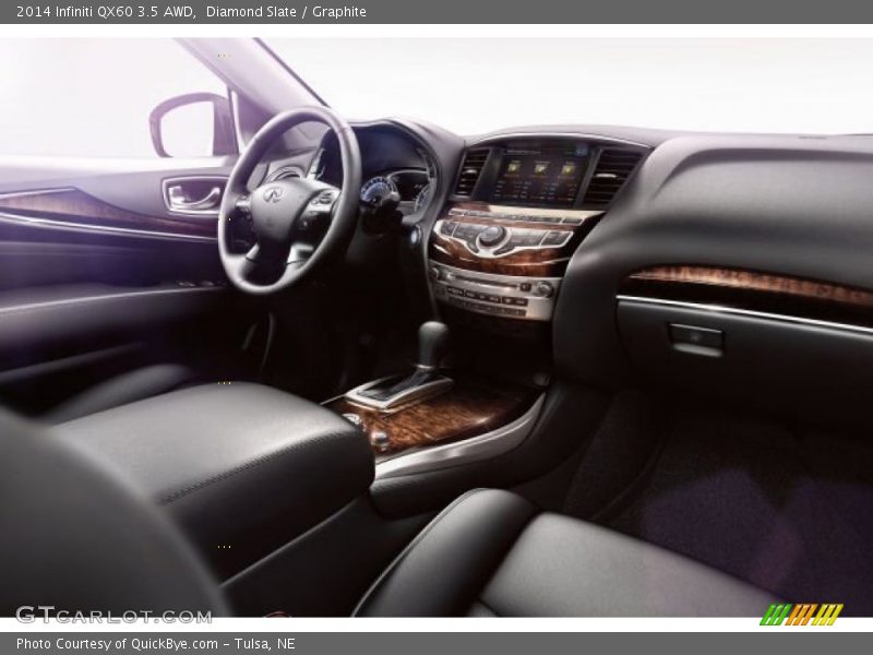 Diamond Slate / Graphite 2014 Infiniti QX60 3.5 AWD