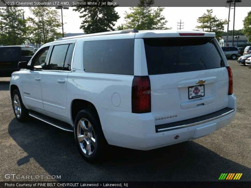 Summit White / Jet Black 2015 Chevrolet Suburban LTZ 4WD