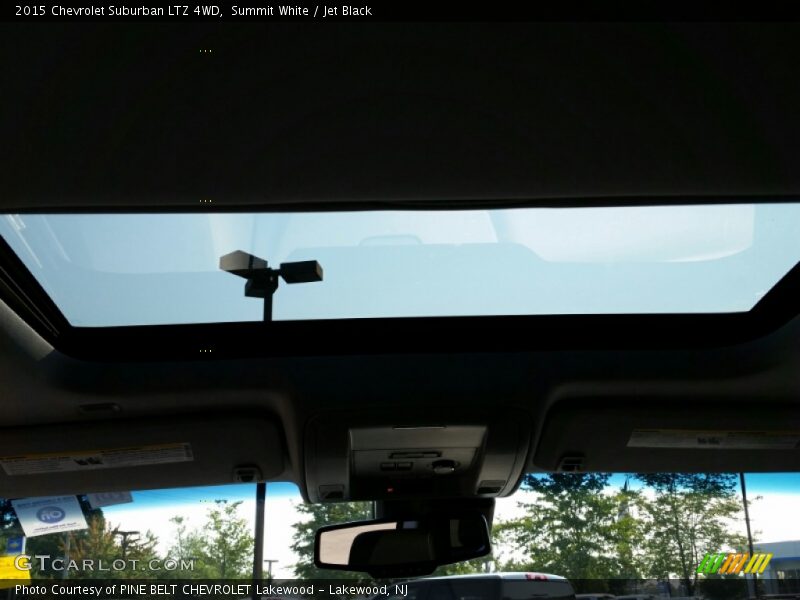 Summit White / Jet Black 2015 Chevrolet Suburban LTZ 4WD